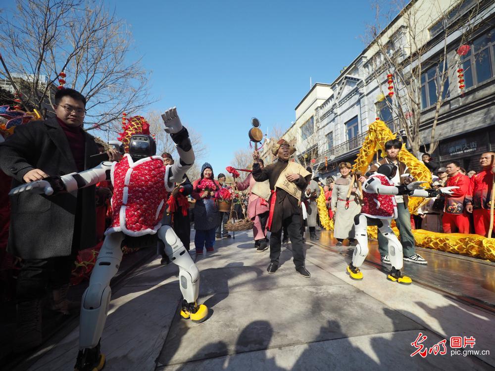 当传统庙会遇上“硬核”科技