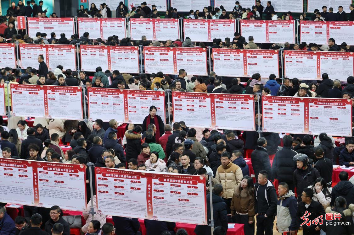 春风送岗暖人心 精准对接稳就业