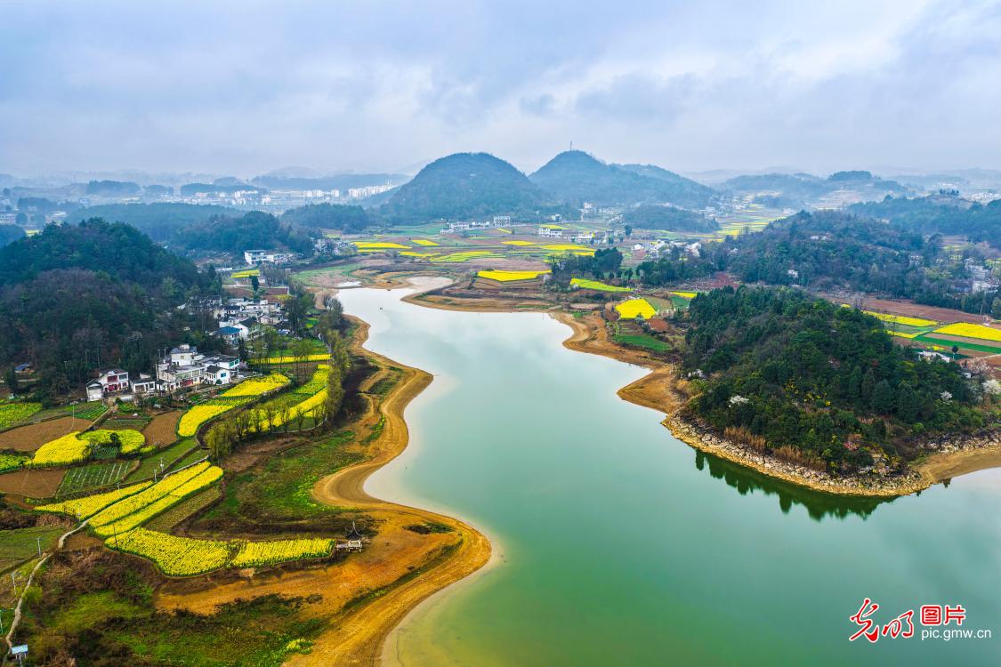 春回大地 田园如画