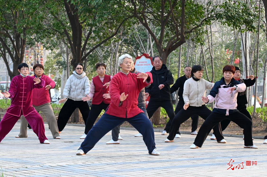 太极传雅韵 健康共同行