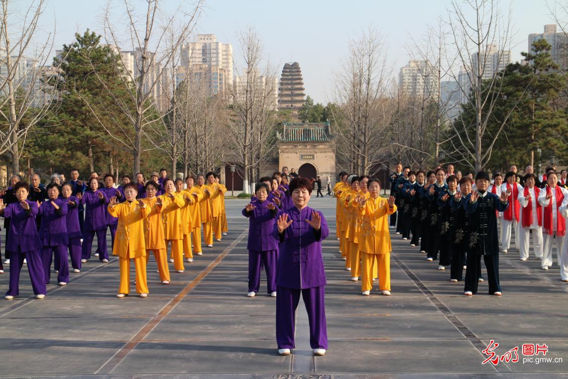 太极传雅韵 健康共同行