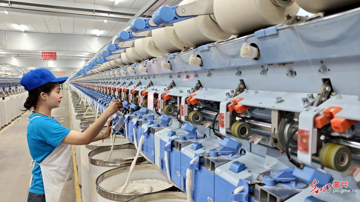 纺线织就发展新图景