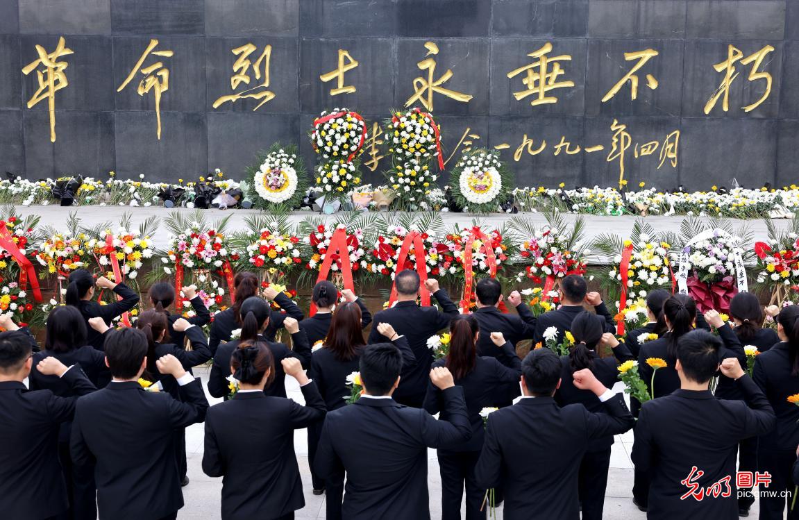 清明寄哀思 英烈永铭记