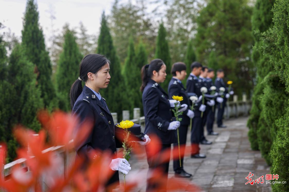 清明寄哀思 英烈永铭记