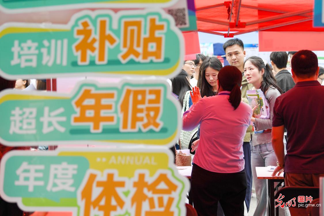 校园双选会促就业