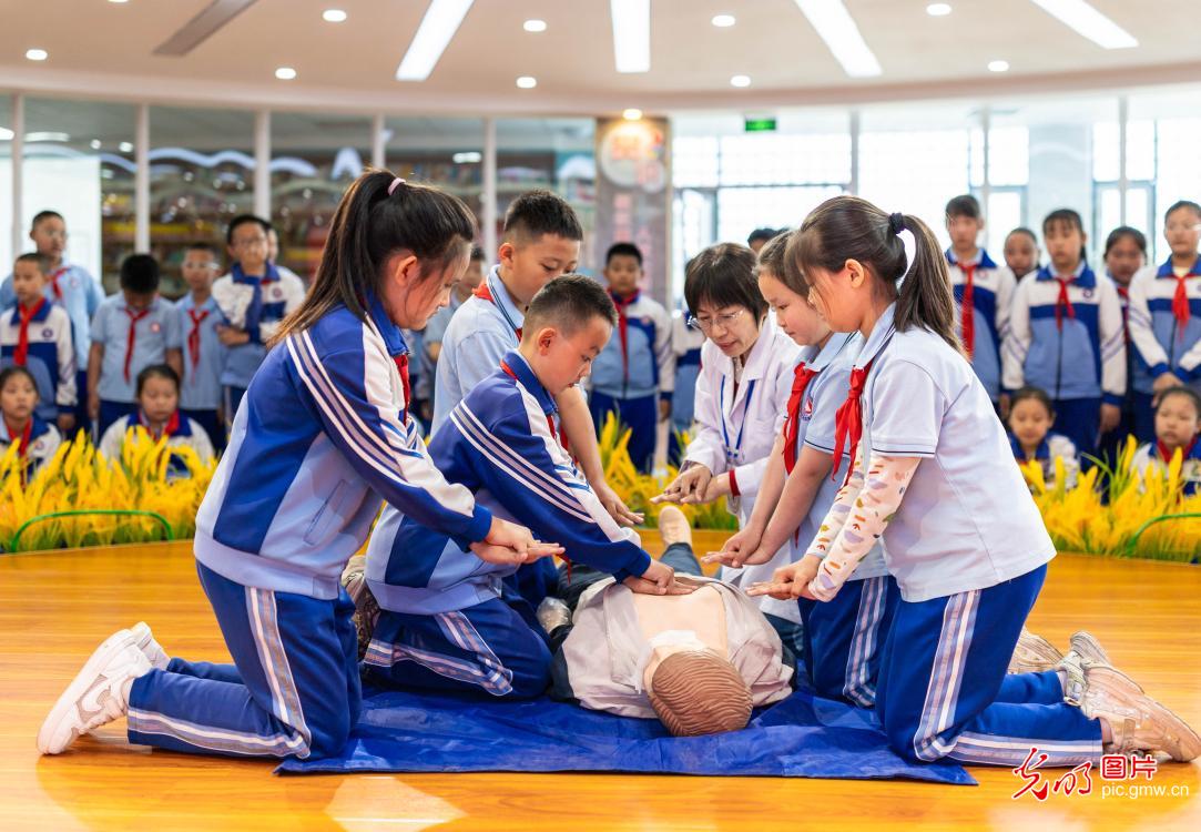 弘扬红十字精神 学习急救知识