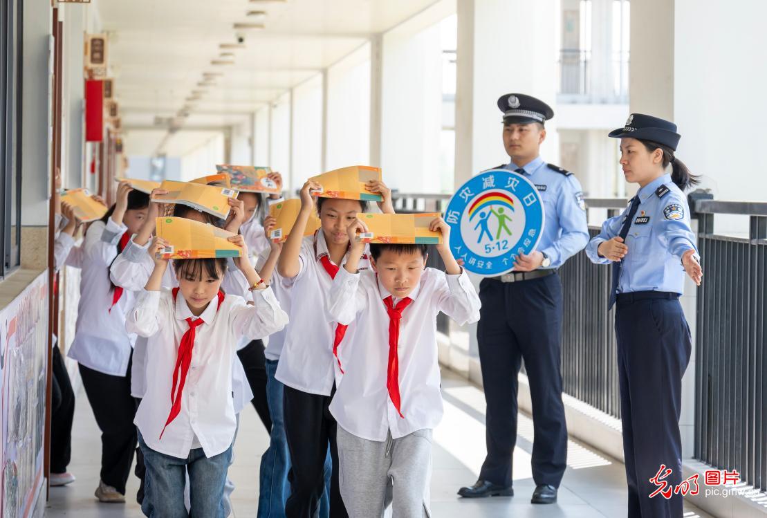 普及防灾知识 守护校园平安