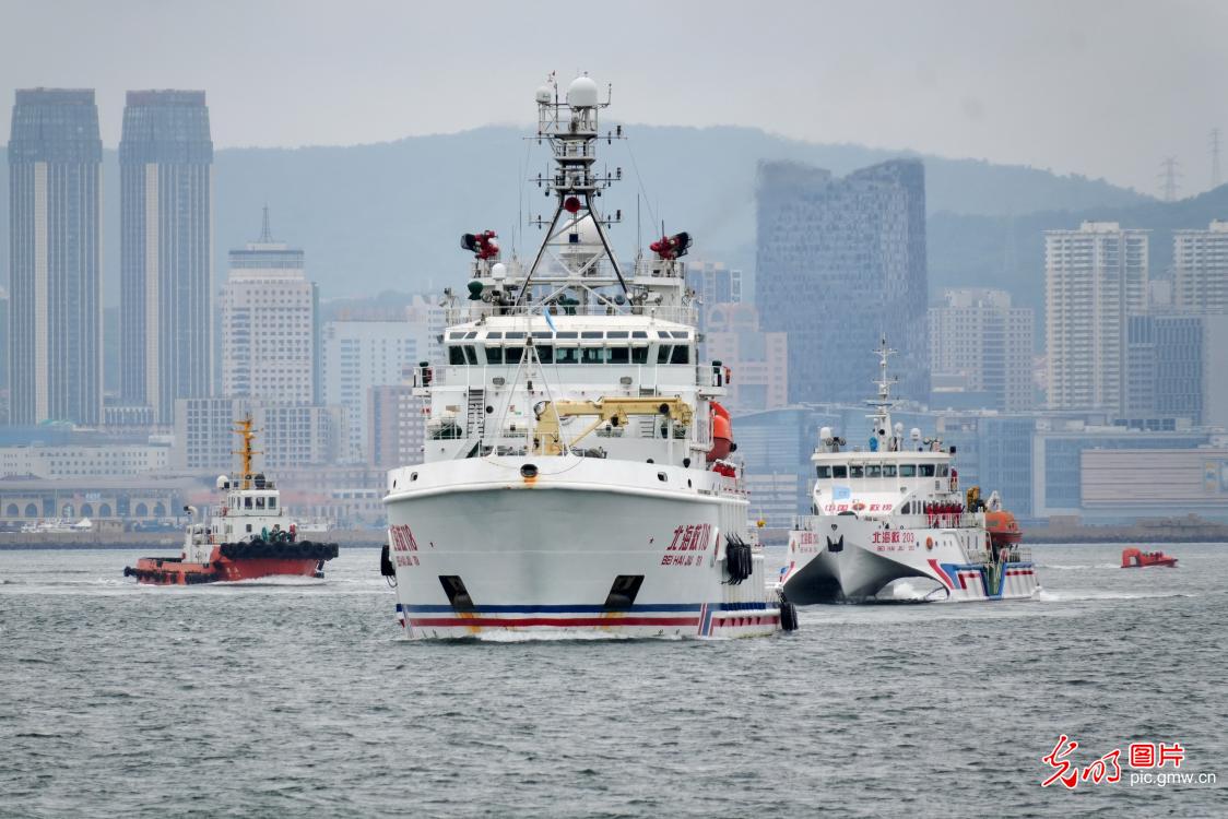 2026年交通运输部救捞系统海上综合搜救演练举行