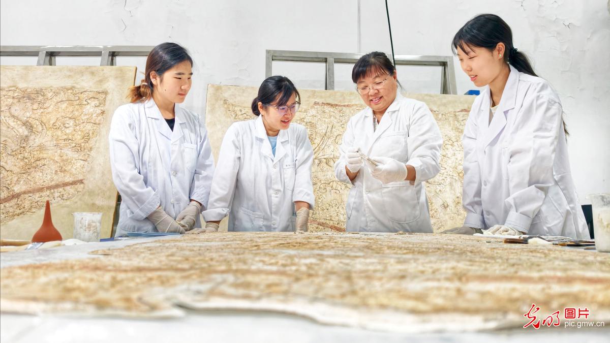 洛阳“壁画医生”：穿越千年的守护者