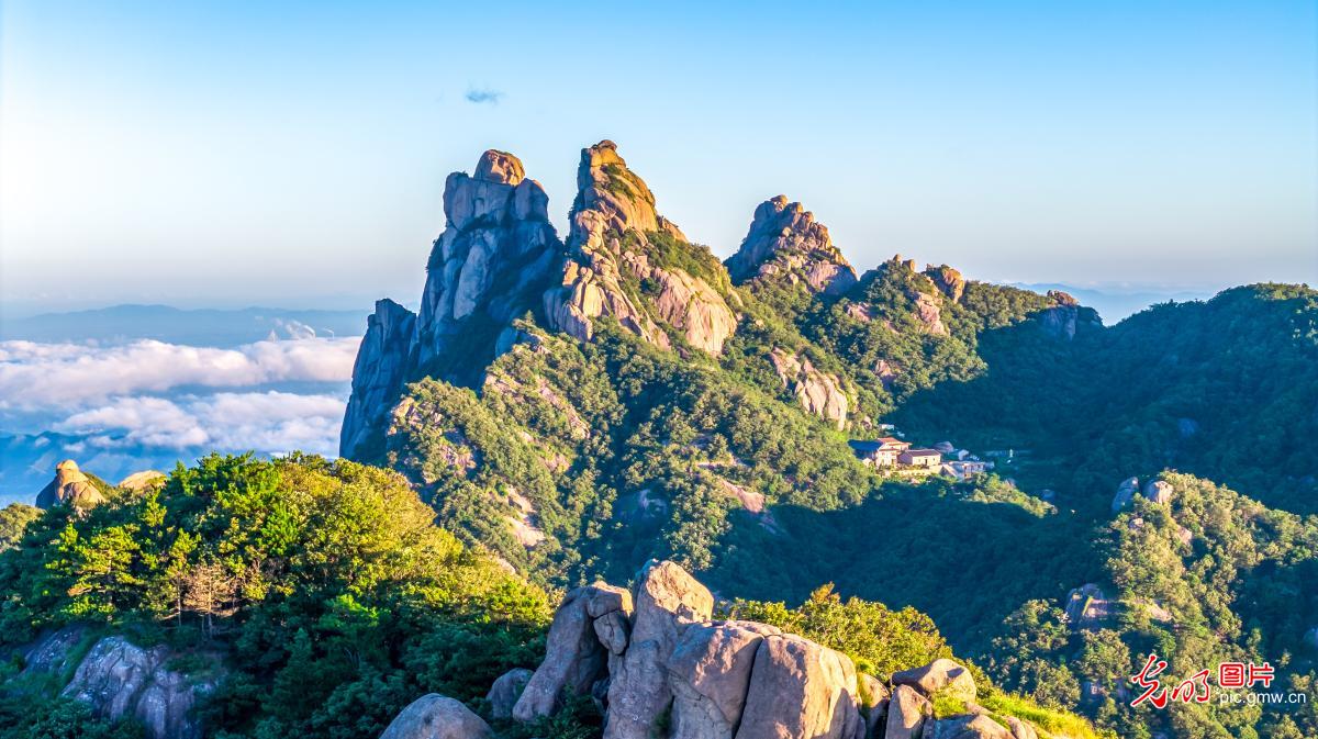 九华山风光旖旎