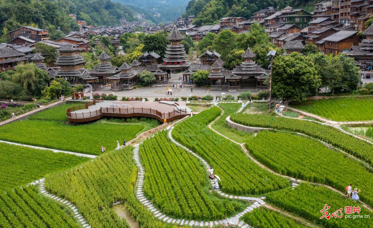 侗寨美景引客来